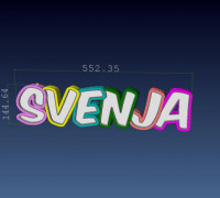 Svenja LED 3D model