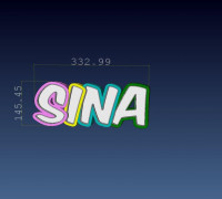Sina LED 3D model