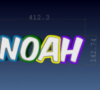 Noah LED 3D model
