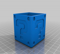 Question Block DS Cartridge Case 3D model