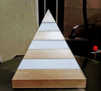 pyramid lamp 3D model