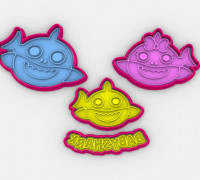 babyshark 3D model