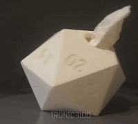 D20 Tissue box 3D model