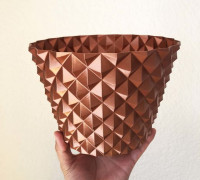Dragon scales vase 3D model