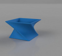 Wavy Flower Pot 3D model