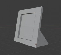 Calendar/photo frame 3D model
