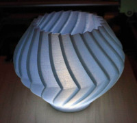 Buzzsaw Vases 3D model
