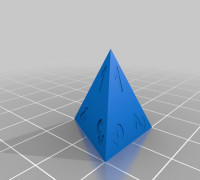 DnD Dice set 3D model
