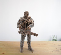 The Terminator (Ready for casting in bronze) 3D model