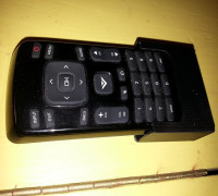 VISIO TV  REMOTE HOLDER 3D model