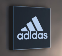 Adidas" lamp 3D model