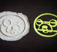 Adventure time - Jake cookie cutter 3D model