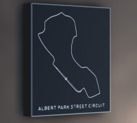 Circuit Melbourne" lamp 3D model