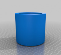 "Medium" Mini Succulent Pot 3D model