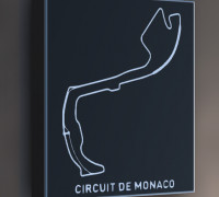 Circuit Monaco" lamp 3D model