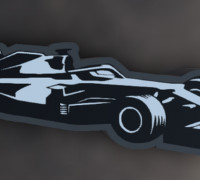 Formula 1" lamp 3D model