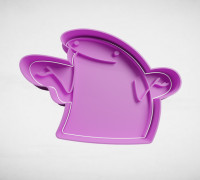 Deformed confused 3D model