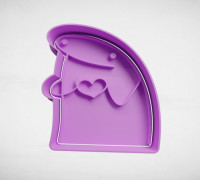 Deformity holding heart 3D model