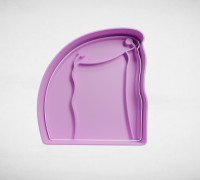 deformed crying 3D model