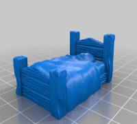 Small Beds Maghex 3D model