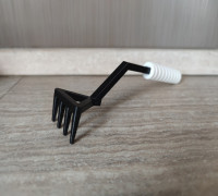 Planter mini rake 3D model