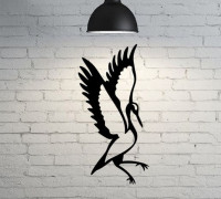 bird swan 3D model