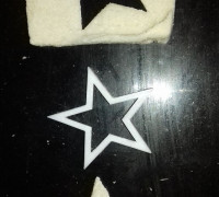 star cookie cutter 3D model