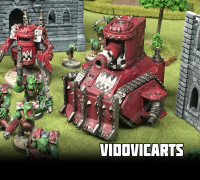 Looted Tank 3D model