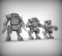 Orc mech 3D model