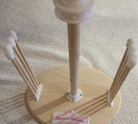 Pasta Drying Rack 3D model