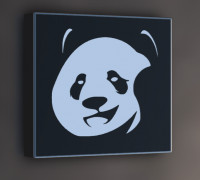 Panda" lamp 3D model