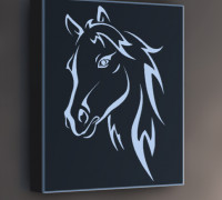 Horse" lamp 3D model