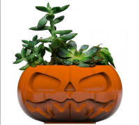 Halloween flower pot 3D model