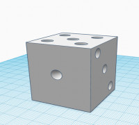 dice 3D model