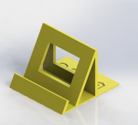 Rummikub Support Stand | Chip Board | Bracket 3D model