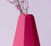 Flower vase trend 3D model