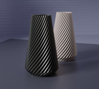 SHARP-TWISTED VASE 3D model