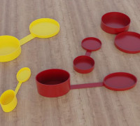 Parametric Container With Lid 3D model