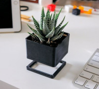 Anti-gravity Planter 3D model