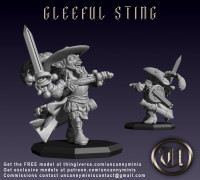 Gleeful Sting 3D model