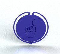 Nostalgic paperclip 3D model
