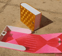 Flexible book box 3D model