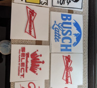 Beer Signs 3D model