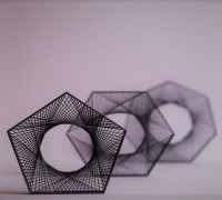 Polygons optical effect 3D model