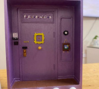 Friends door key holder 3D model