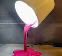 Paint Bucket Lamp 3D model