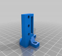 Ender 5 BLTouch Mount 3D model