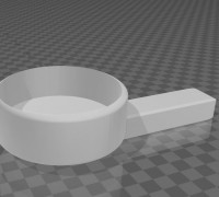 Cup Table Holder 3D model