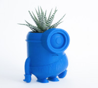 Minion stone age planter 3D model