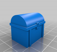 DND Roleplaying Chest 3D model